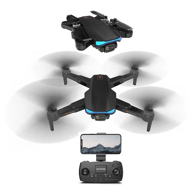 Make F188 WIFI GPS inteligente siga 5G Drone 6K HD grande angular câmera  dupla FPV Mini drones motor sem escovas Quadricóptero dobrável