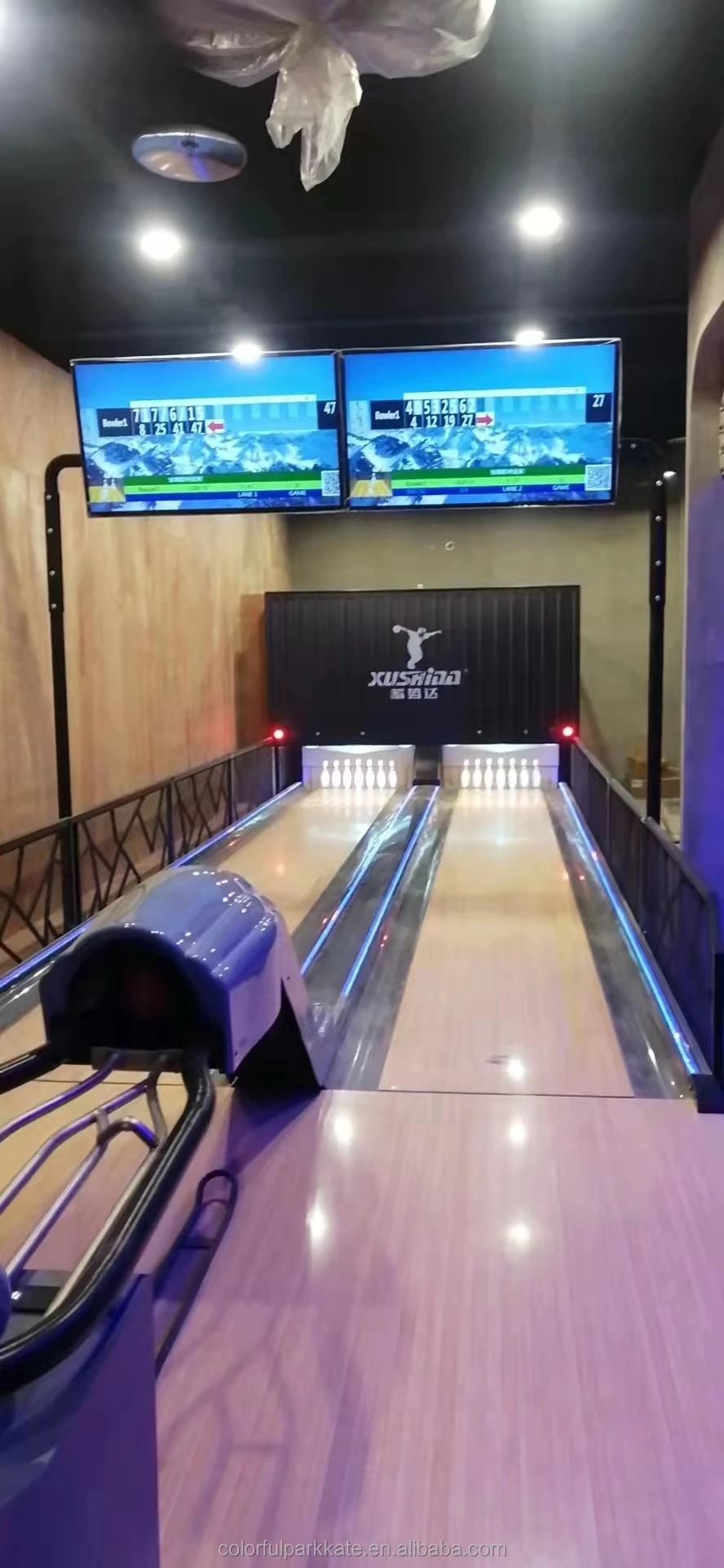 Cheapest Adult Bowling Alley Coin Operated Game Machine Arcade