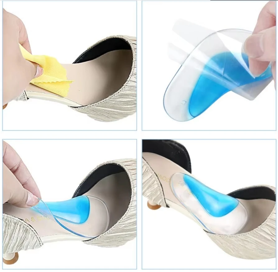 Flat Foot Arch Support Insoles Orthotic Half Pads