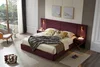 WINE RED + Wood + Queen
