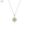 18K White Yellow Gold