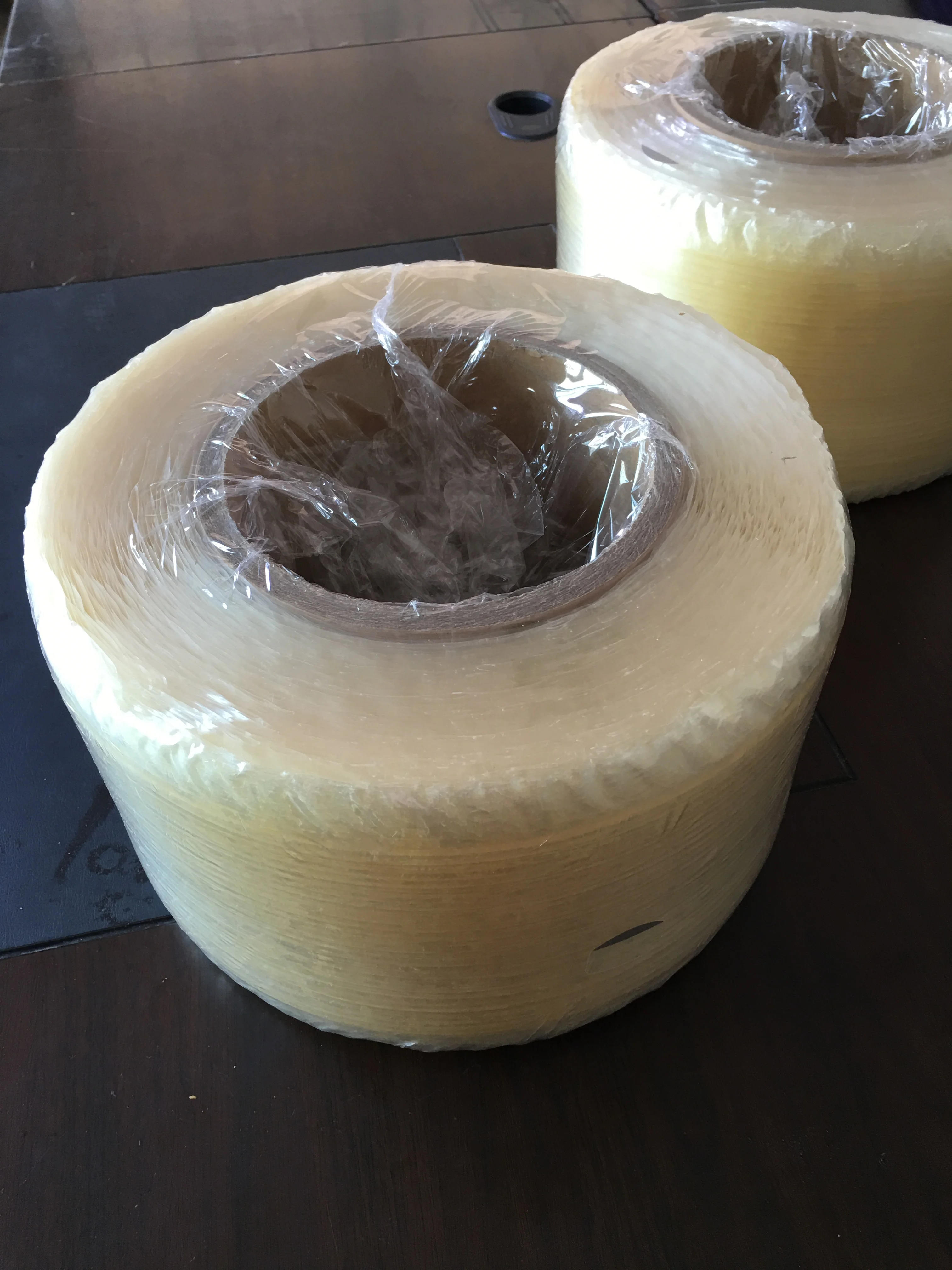 Adhesive clear Carry Handle Tape Roll 5000m X 25mm for Mineral Water Pack