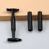 4-in-1 rotating eye makeup brush set-black-opp bag