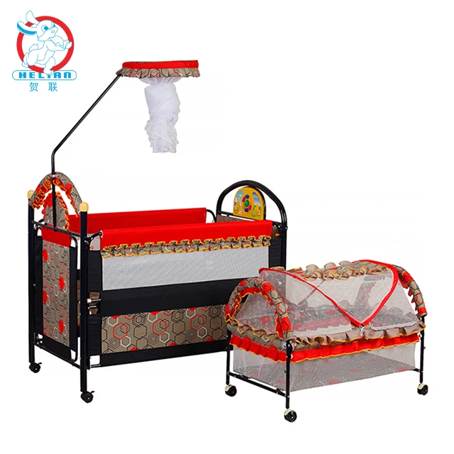 double bed crib