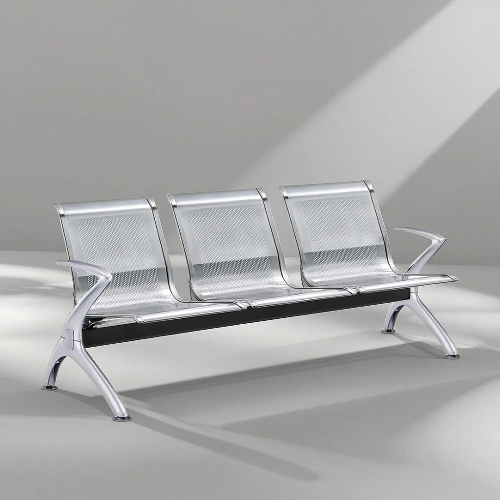 Stainless Steel Healthcare Chairs with Sanitary Edge for Medical Facilities 2