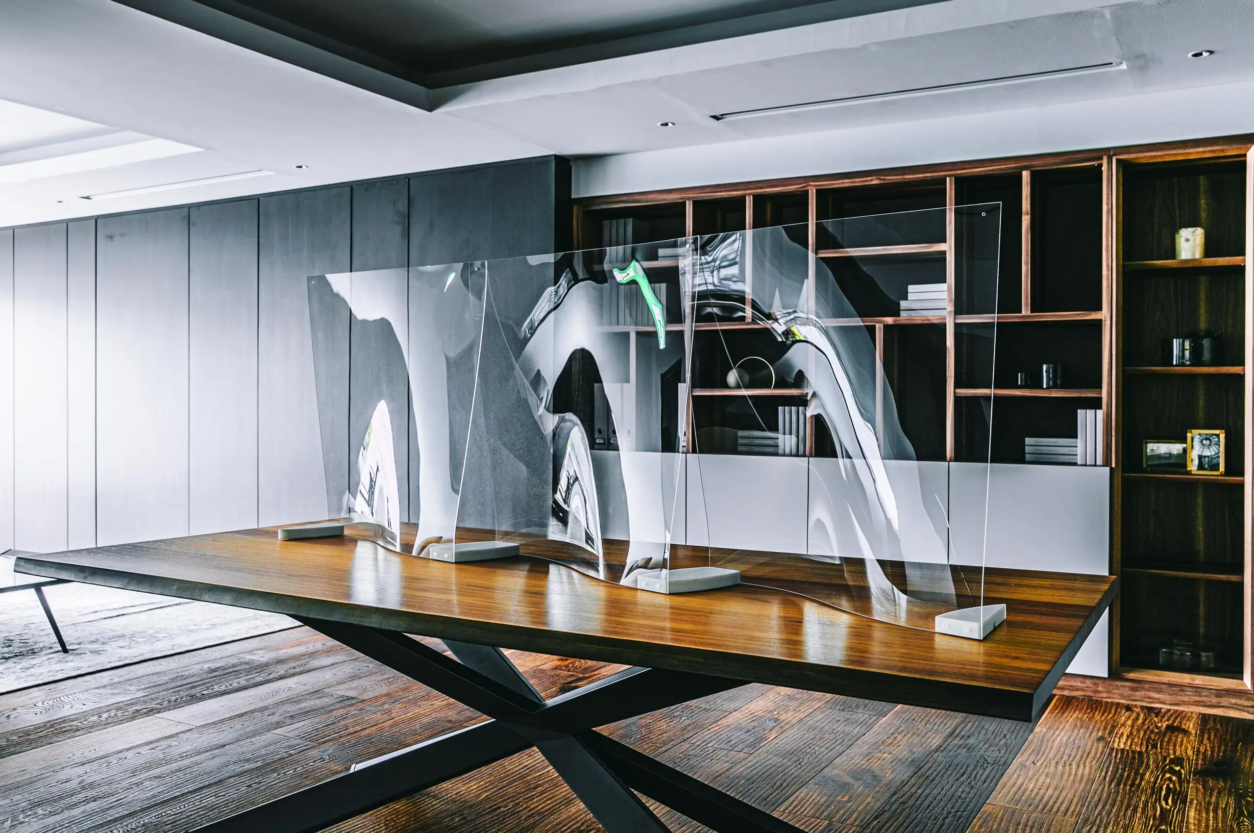 Japanese Transparent Clear Office Table Partitions For Hot Sale Buy