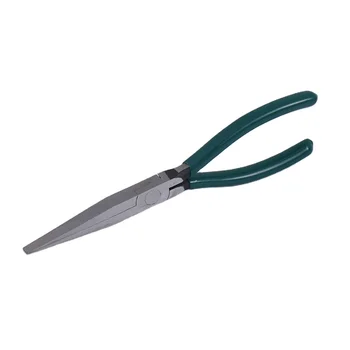 8 Inch Long Flat Nose Pliers Smooth Jaw Extended Head Duckbi Ll Pliers Clamping Bending Precision Jewelry Making Hand Tools