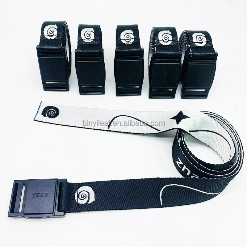 3CM Nylon Jacquard Belt with Custom Logo & Quick Release