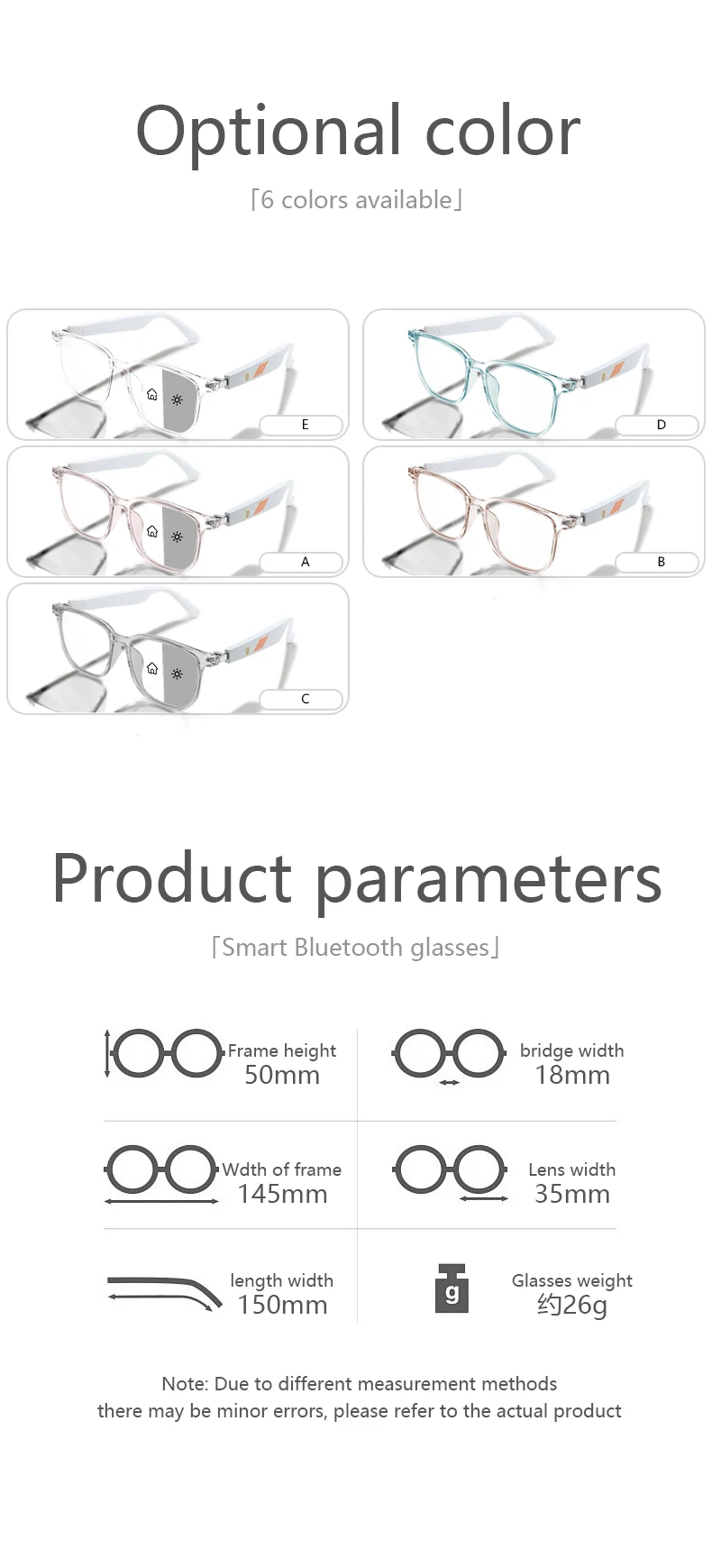 2026 MZ06 Intelligent Photochromic Sunglasses with BT Music Voice Assistant Anti-blue Light Sports Smart Glasses for Men