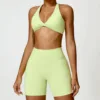 Reggiseno e Shorts Gialli