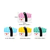 Anneau de dentition en silicone (Octopus Sushi) (1/4 blanc + rose)