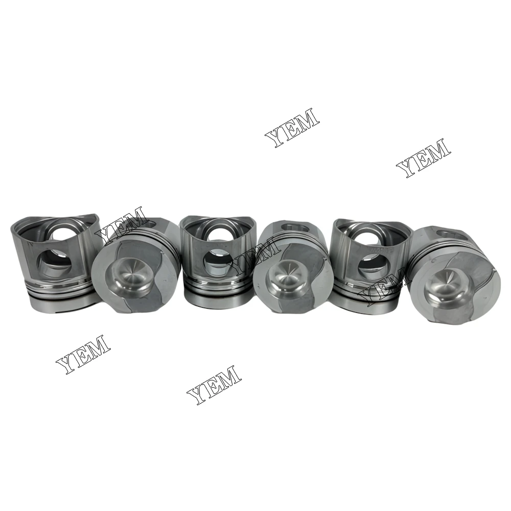 Diesel Engine Repair Parts 6D105 6136-34-2120 Piston for Komatsu 3