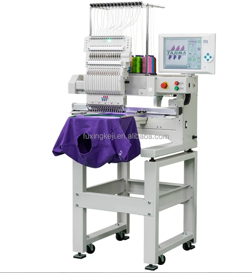 Tajima TMEZ-SC1501 Embroidery Machine - 15 Needles, Cheap Price