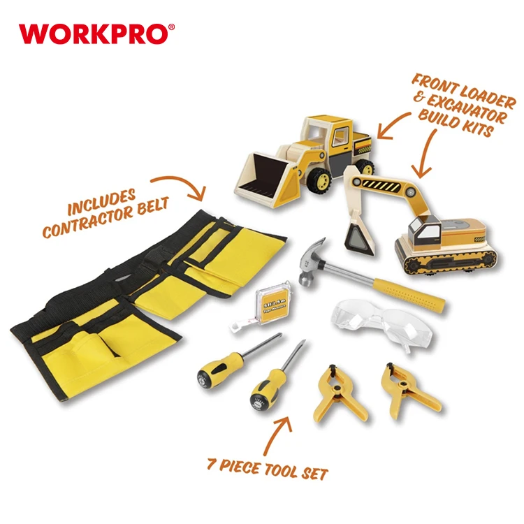 Workpro Popular Kids Building Construction Toy Diy Kit For Children ...
