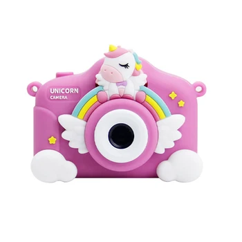 Low Price 1080P HD Camcorder Digital Kid Camera Cute Unicorn Toy Children's Camera Toys Kids Selfie Toddler Child Cameras