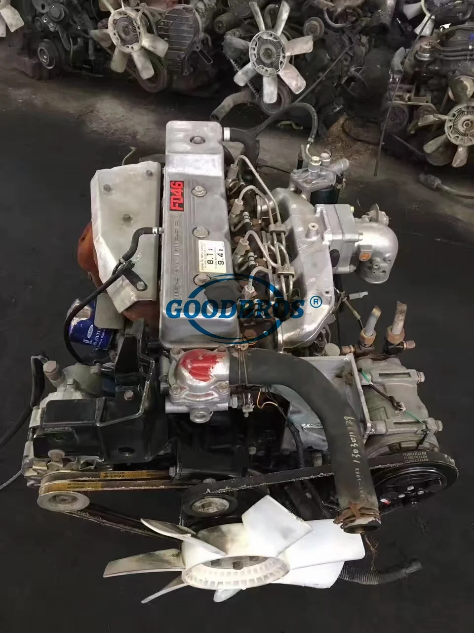 日産UD FD46-TディーゼルエンジンFD46T UD MK150オリジナル中古