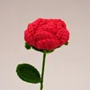 กุหลาบแดง-ก้านสีเขียวทหาร