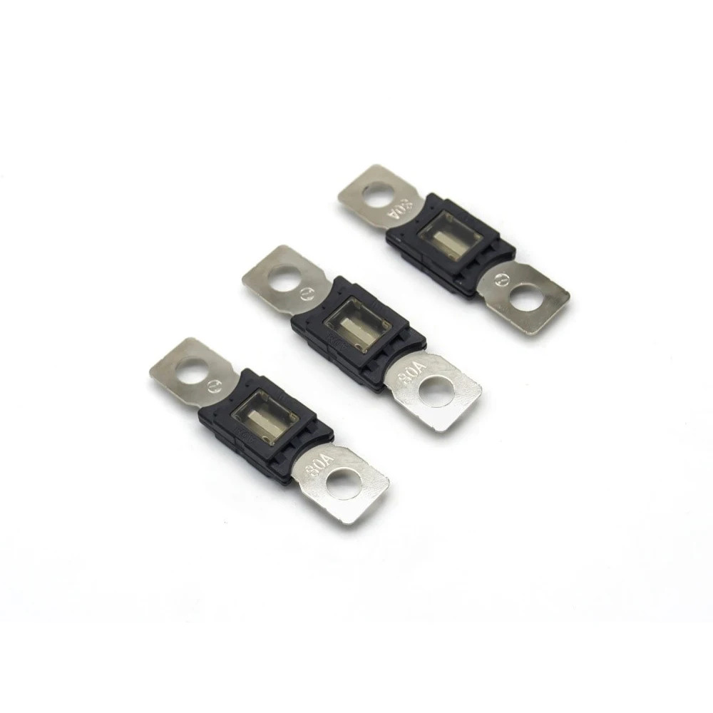 Portafusibili ANS Per Auto - Set Da 6 Pezzi, Per Fusibili Midi 40A-60A, Con Copertura - Foto 3