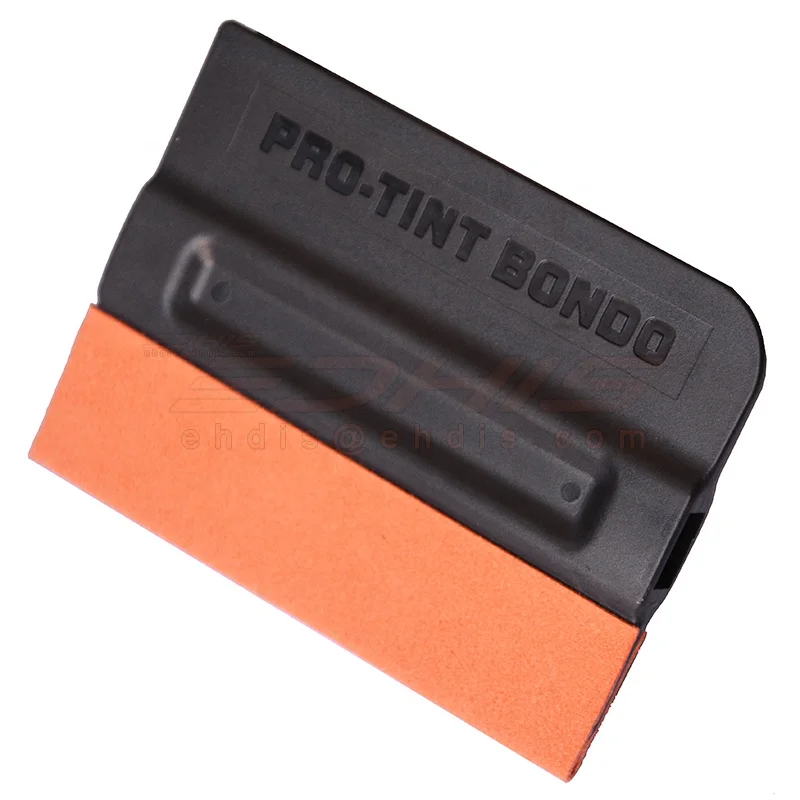 2 Pcs Pro-tint Bondo Squeegee Scratchless Suede Edge for Vinyl Gloss Chrome Wrap for sale online 