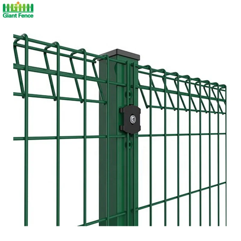 BRC Fence Welded Wire Mesh Low Various Options Hot Dip Galvanized PVC Coated Gate Highway Fencing Iron PE Steel FSC Certified