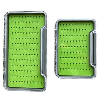 Yousya ABS Fly Fishing Waterproof Silicone Insert Box Hook Case AS Lid Accessories Storage