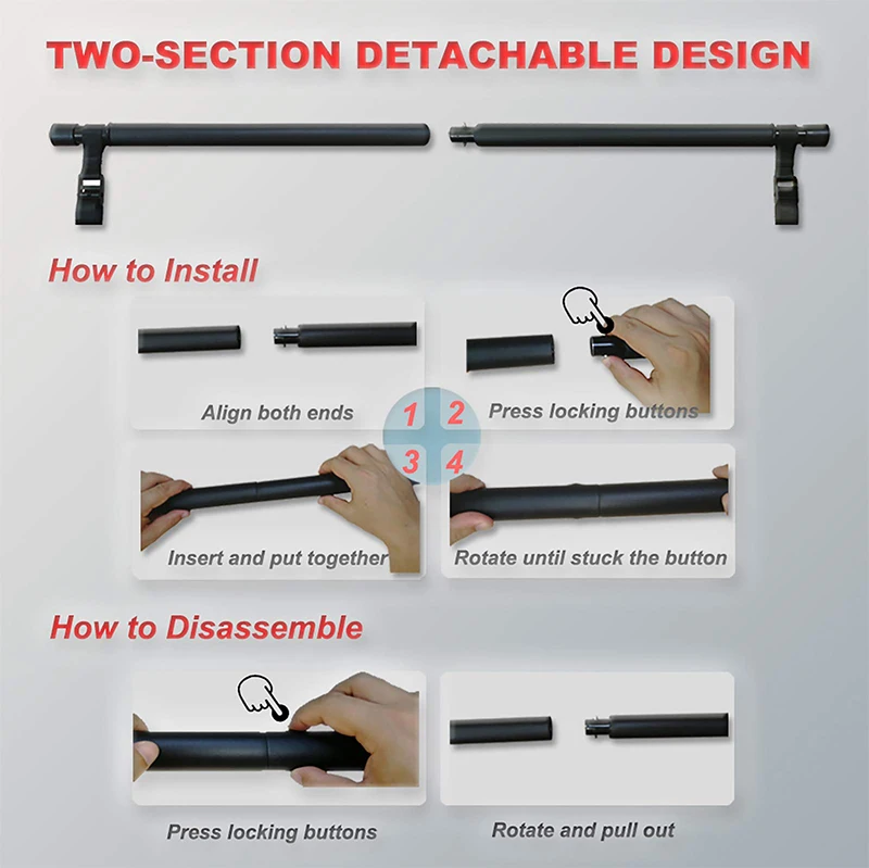 Домашний Тренажерный Зал Фитнес Йога палка Регулируемый Пилатес бар набор со сменными