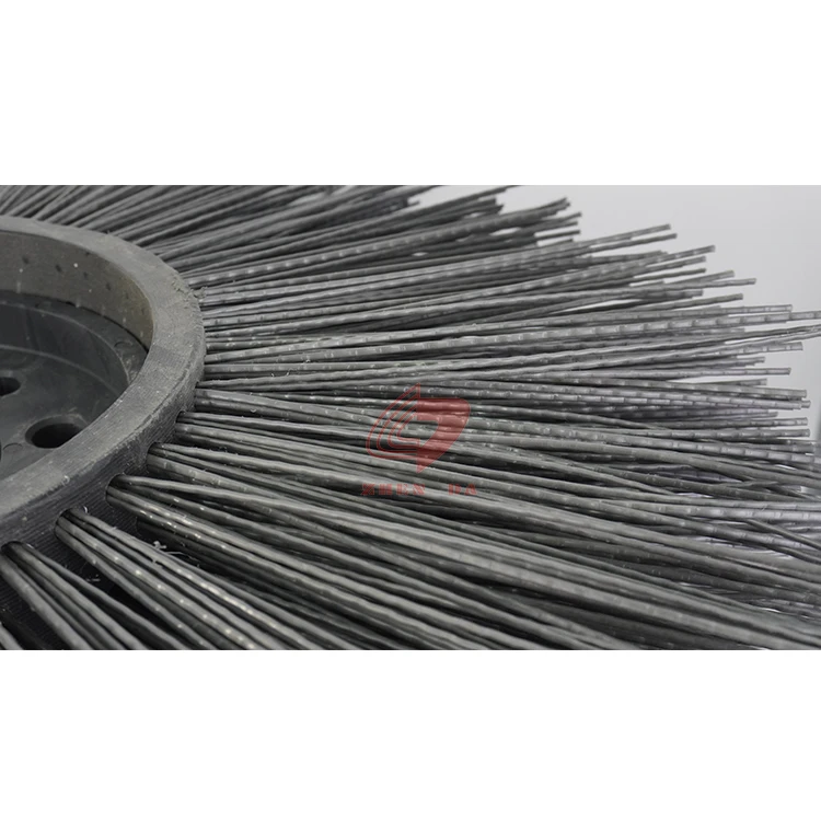 Zhenda Street Road Sweeper Broom PP Material Iron Pallet