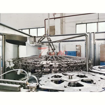 24000BPH 500ml automatic 3 in 1  rinsing filling capping monoblock water bottling machine water filling machine