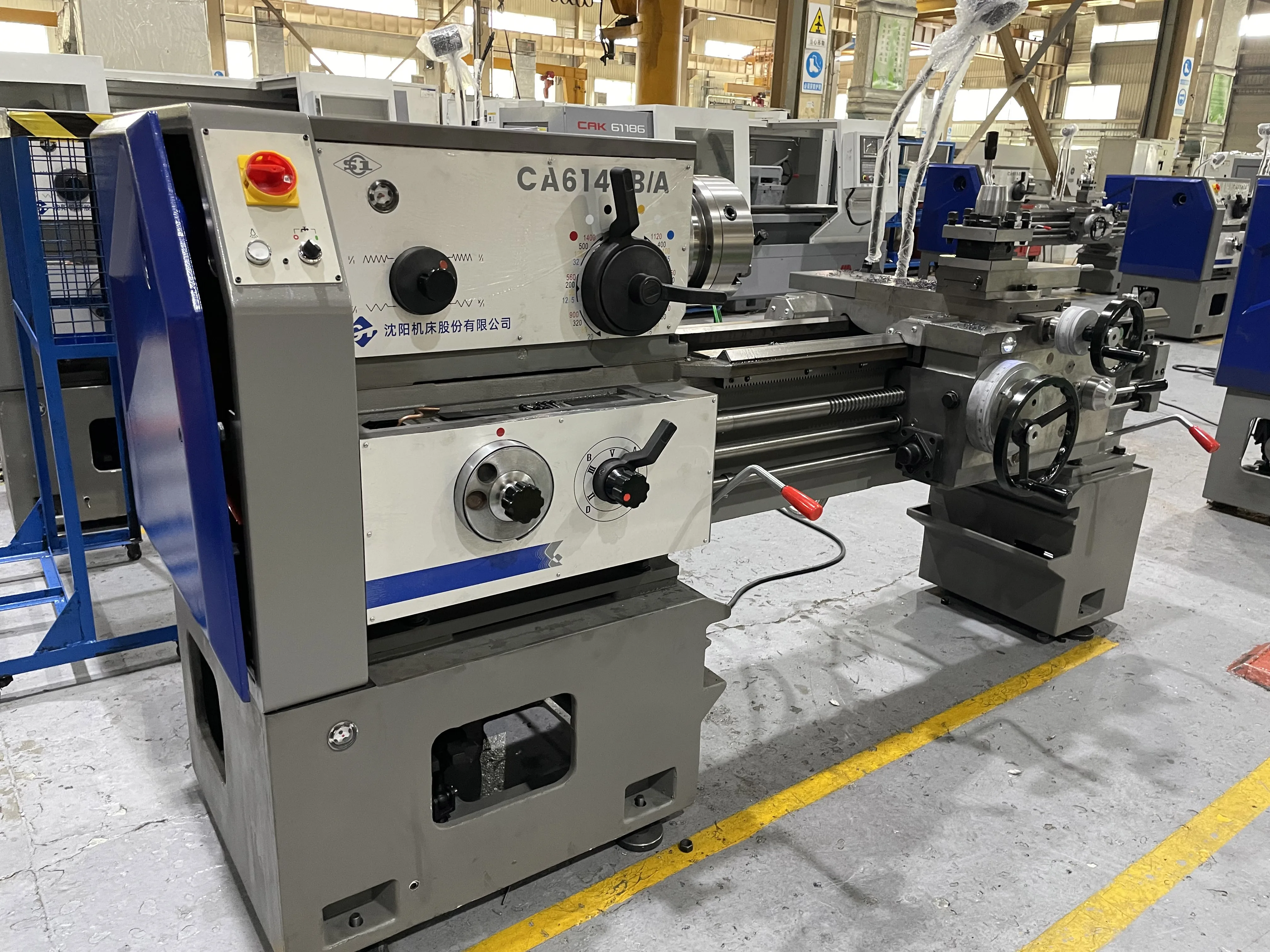 Horizontal Ordinary Lathe CD6140 3000mm Manual Machine Tool Machines Turning Lathe SMTCL Manual Lathe