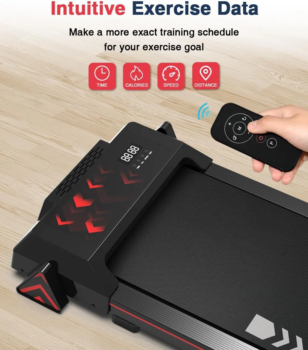 Tappetino Da Passeggio Pieghevole Con Inclinazione 2.5HP - Tapis Roulant Sotto Scrivania