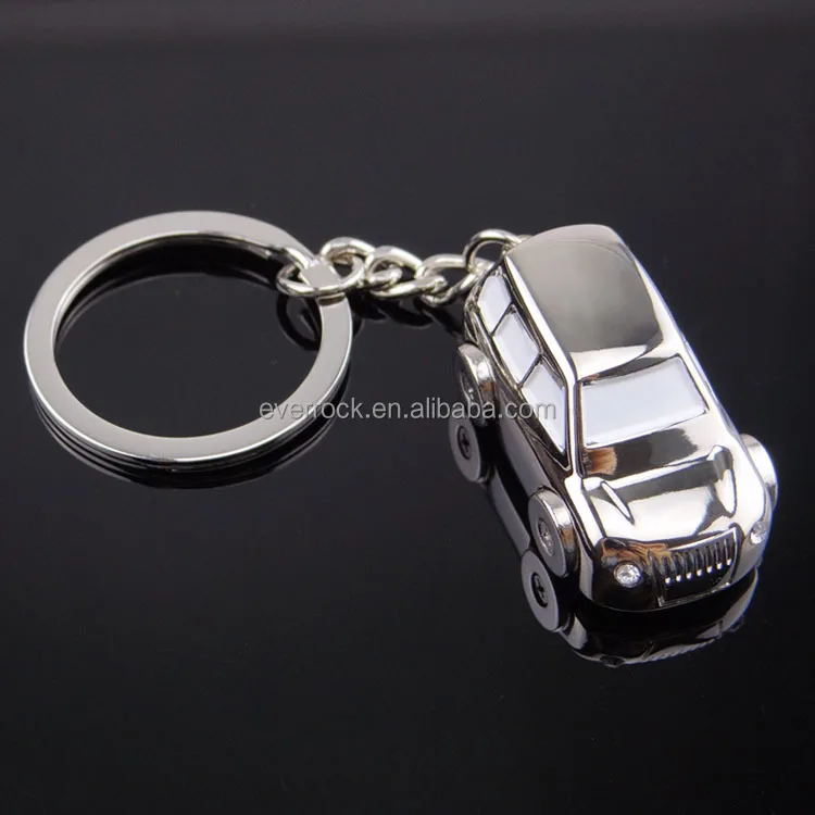 Wholesale Metal 3d Gac Car Keychain Silver Alloy Cargo Car Shape ...