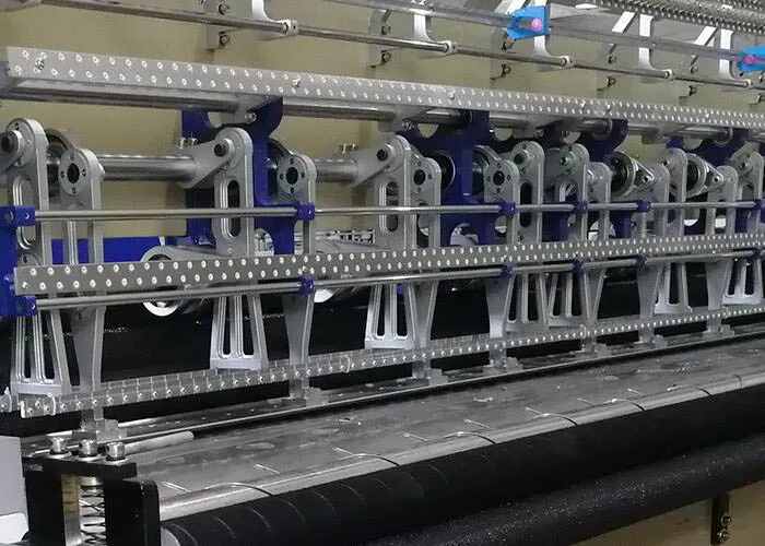 Affordable Computerized Quilting Machine for Blanket Making with Edge Cutting Device