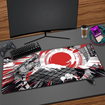 Alternative view of Chinese Dragon Gaming Accessories Computer Keyboard Mousepad XXL PC Gamer Laptop Desk Mat