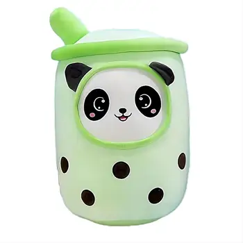 Wholesale Hot Sale Cute Soft Milk Cup Tea  Fruit Pearl Milk Tea Plush Toy