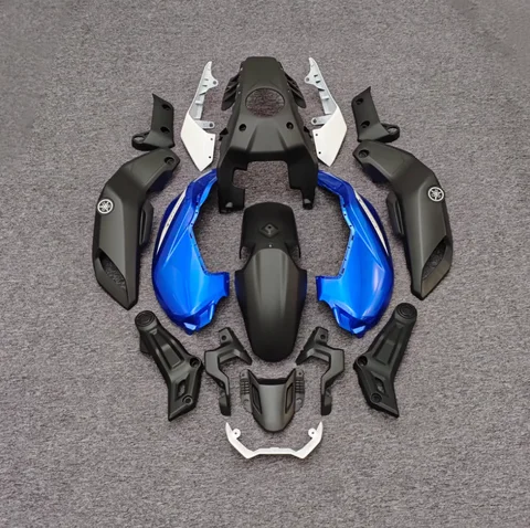 ABS Plastic Unpainted White Color Fairing Bodywork Kit Panel Set Fit for Yamaha MT07 2018 2019 2020 Motorcycle Fairing Kit