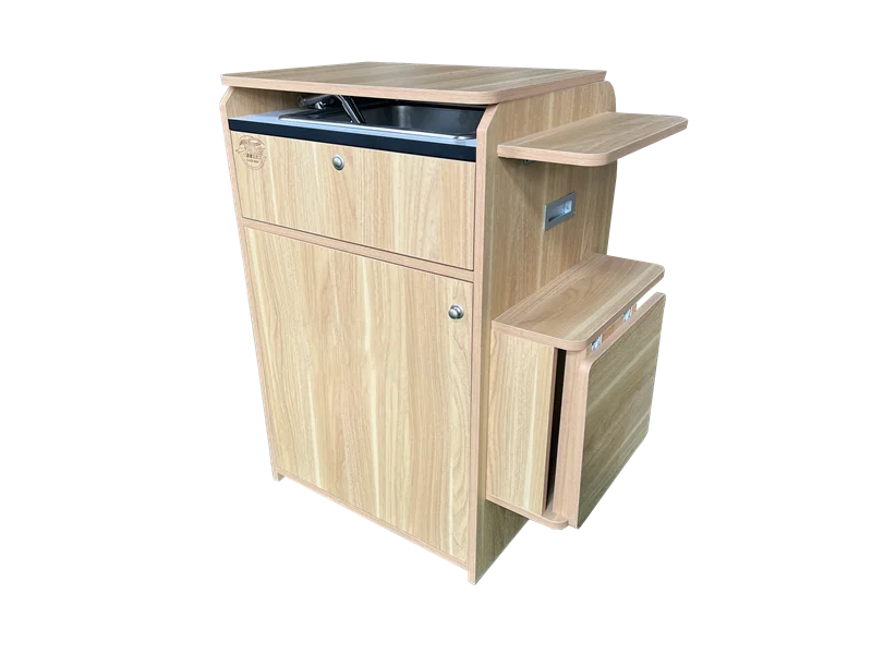 Rv Outdoors Public Caravan Mobile Portable Vanlife Box With Rectangular