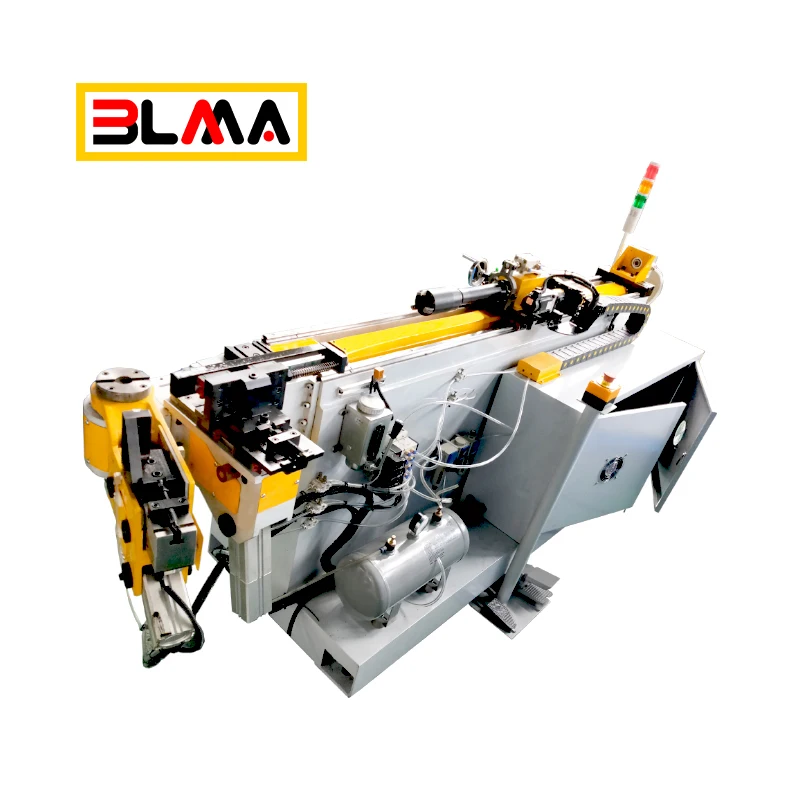 Cnc Tube Bender with Slotting Punch Hole Function Wheelbarrow Pipe Bending Machine