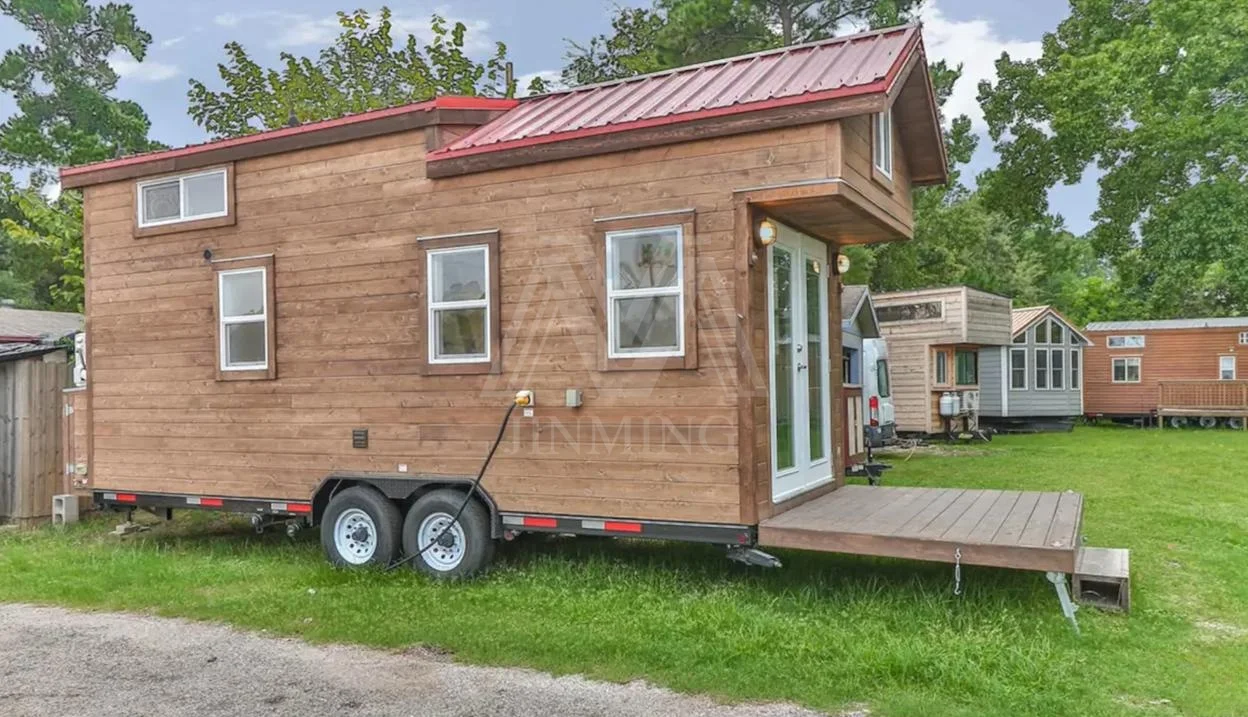 New Style Mobile Luxury Prefab Tiny Houses On Wheels Mobile Trailer