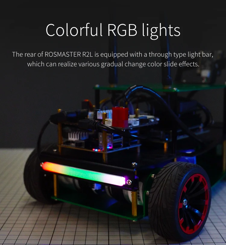 Yahboom Rosmaster R2l Ros Automatic Driving Robot Supported App Handle