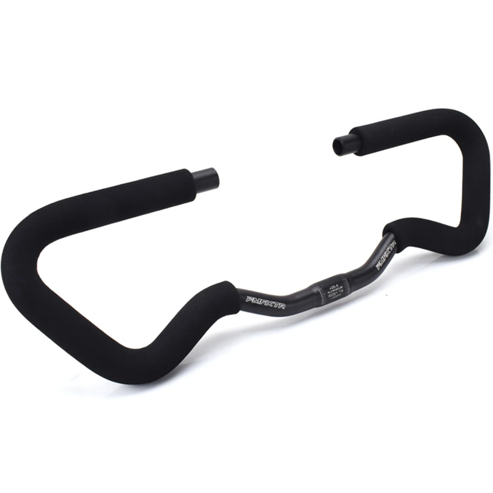 Manubrio Pieghevole Per Bici In Alluminio 25,4 X 600 Mm – Extra Lungo, Opaco, Per Mountain Bike E Bici Da Corsa - 6