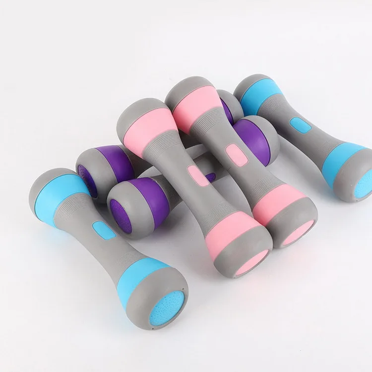 Оборудование для домашнего фитнеса женские гантели с резиновым покрытием упражнений на руки