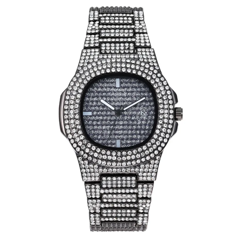 luxurman gold diamond watch