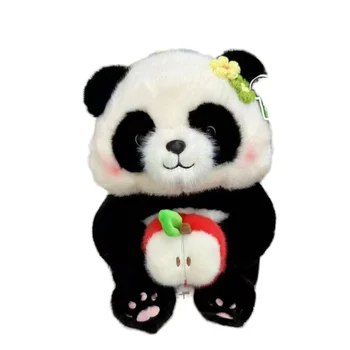 Panda plush toy children's cartoon backpack creative custom doll hot new limited release