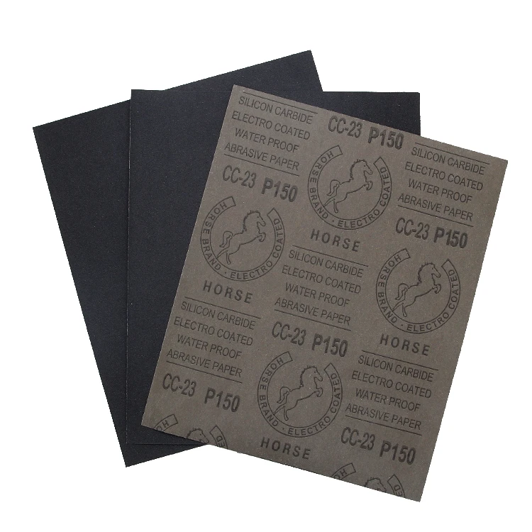 Factory Price 28x23cm Wet Dry Latex Silicon Carbide Metal Leather