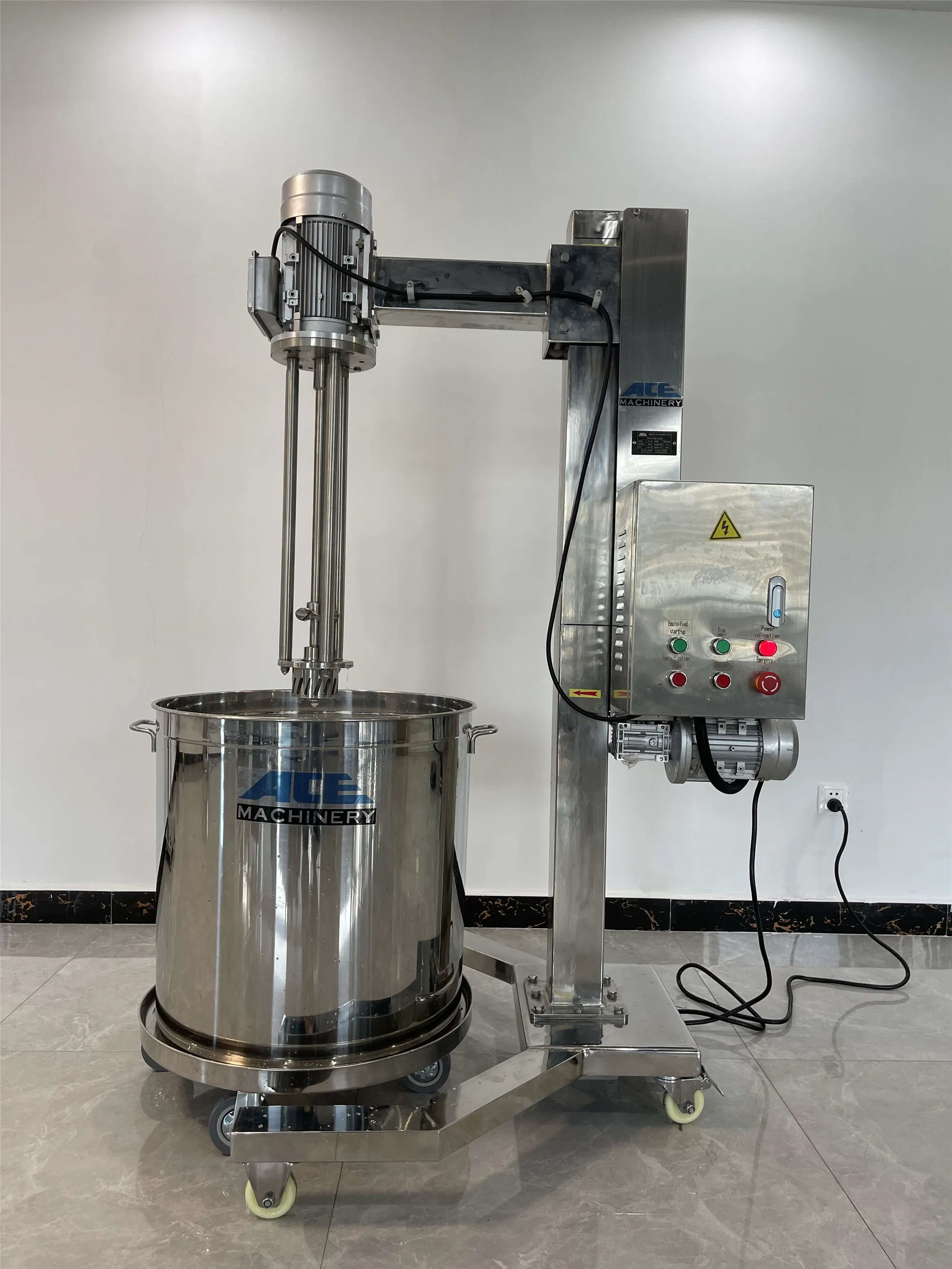 UXI Laboratory High Speed Dispersing Homogenizer Emulsifier High Shear  Mixer Capacity 40L 200-11000r/min 510W Digital Display Blender for  Medience/Cosmetics/Food/Paints Industry 110v: : Industrial &  Scientific