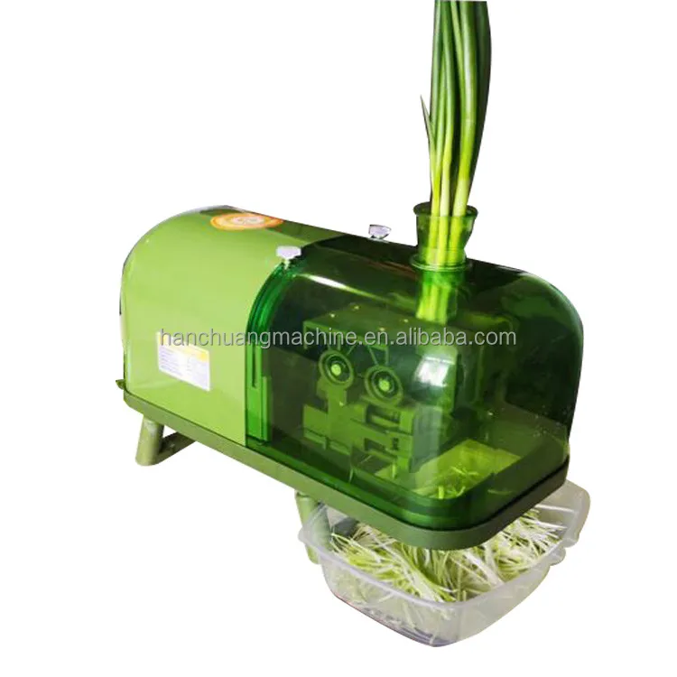 Electric Green Onion Shred Cutter (Tabletop)  Food Processing Equipment-  Ding-Han Machinery Co., Ltd.