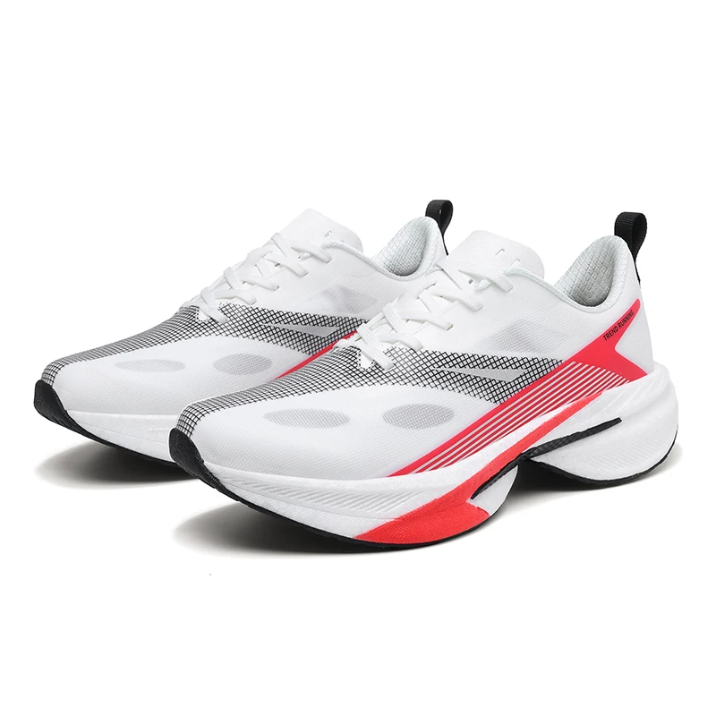New Brand Luxury Marathon Running Women Shoes Carbon Plate Light Weight Sports Shoes 36-44 Best Quality Famous Design Factory