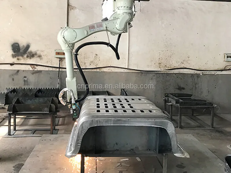 Golden Laser 6 Axis Robotic Arm 3D Fiber Metal Laser Cutting Machine