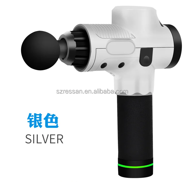 20/30 Speeds Pressure Sensor Body Gun Massager Private Label Cordless Deep Tissue Vibration Muscle Massage Gun