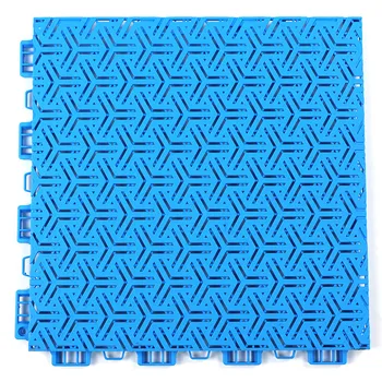 Factory Price New Design 304.8*304.8*16 mm Thick Anti-Slip Wear Resistance PP Interlocking Tile for Basketball Court